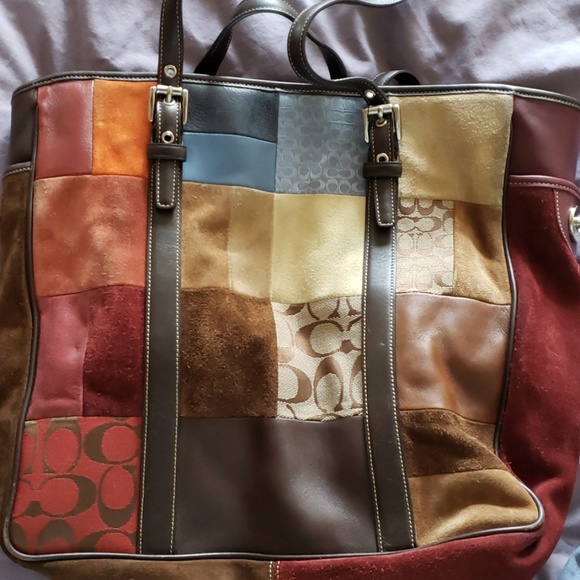 Coach Bags Vintage Multi Color Coach Bag Poshmark